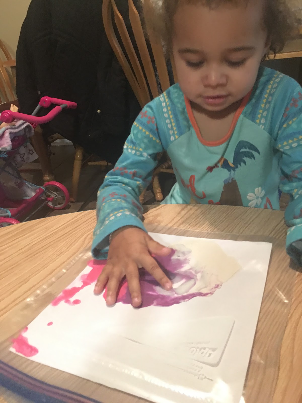 Love, Christin A Lifestyle Momprenuer Blog No Mess Painting