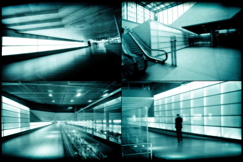 Security Camera Screen Surveillance baustellenbewachung sicherheit