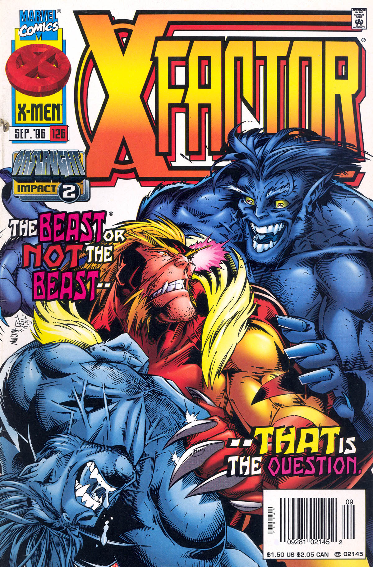 Read online X-Factor (1986) comic -  Issue #126 - 1