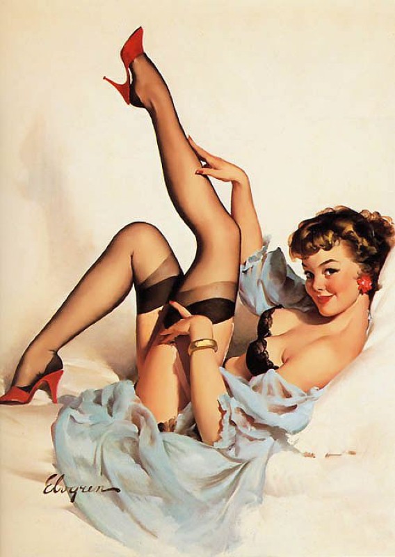 Гуру пин-апа. Gil Elvgren 36 Гуру пин-апа. Gil Elvgren 35