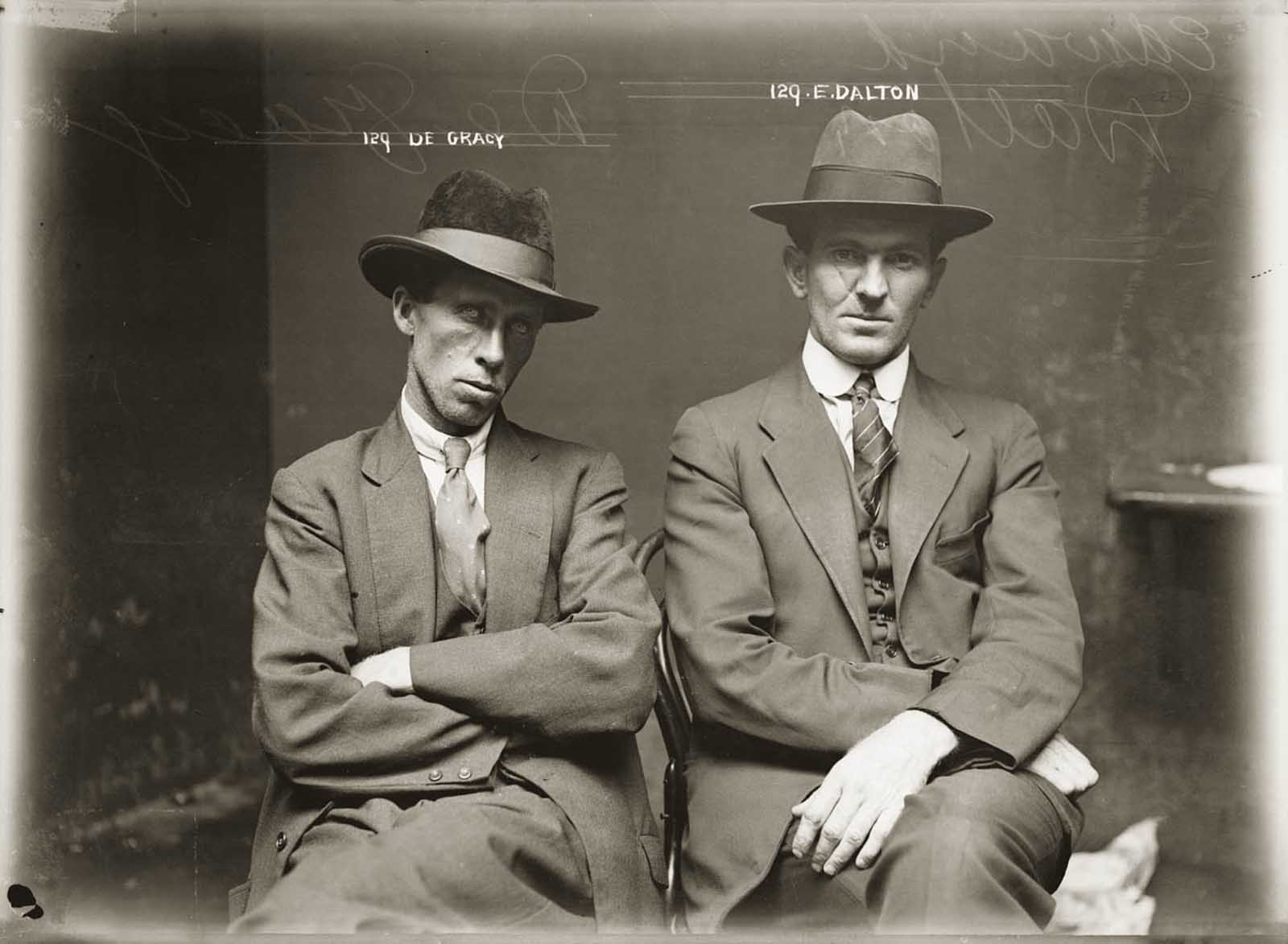 De Gracy and Edward Dalton, 1920.