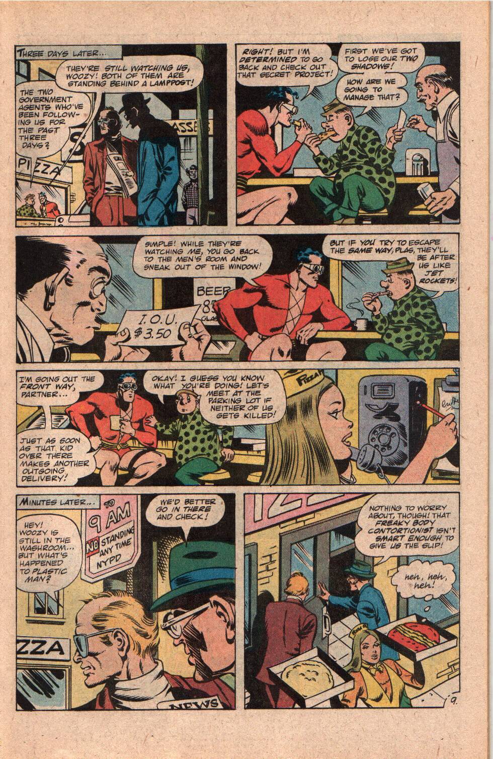 Read online Plastic Man (1976) comic -  Issue #20 - 12
