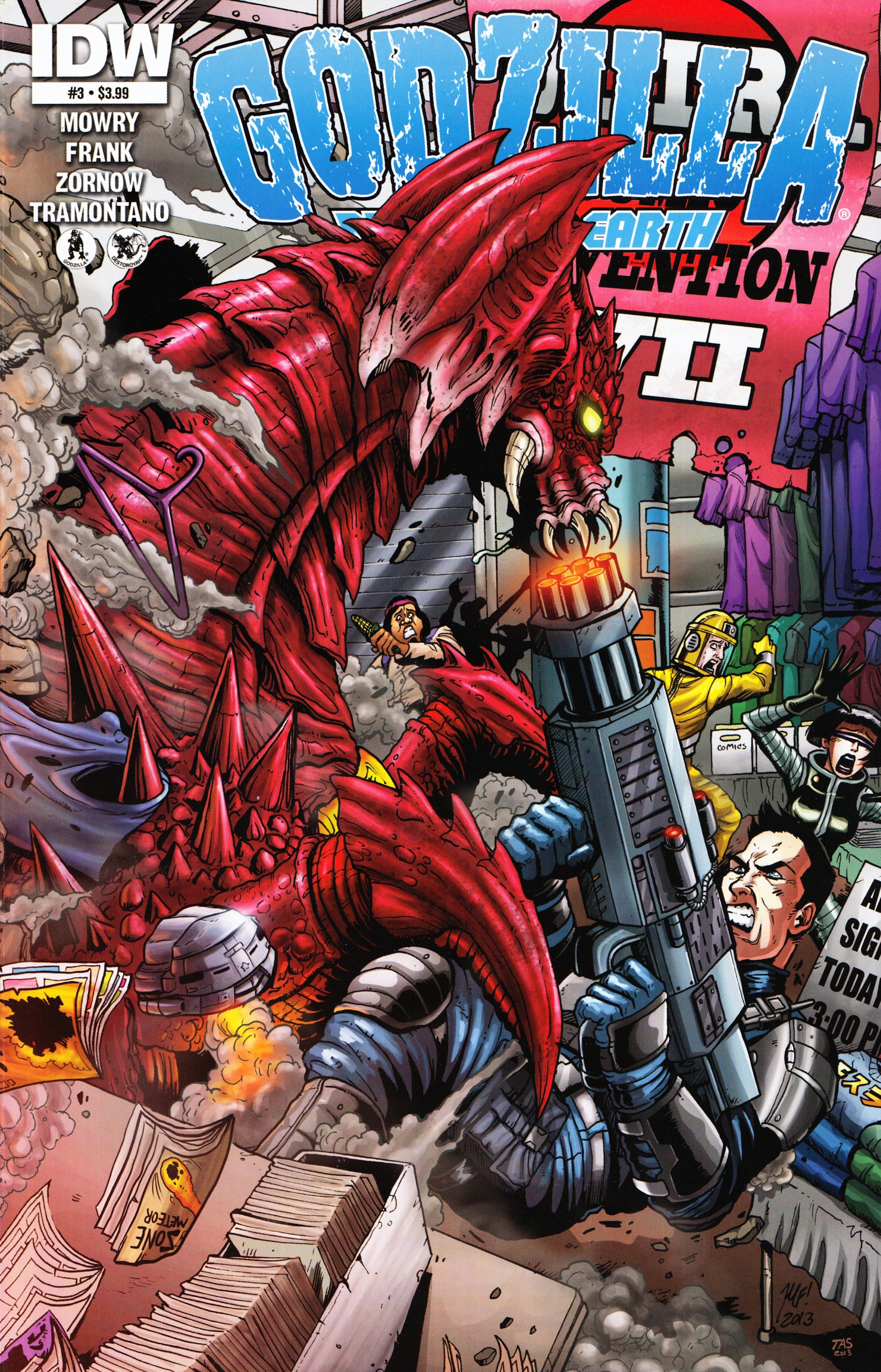 Read online Godzilla: Rulers of Earth comic -  Issue #3 - 1