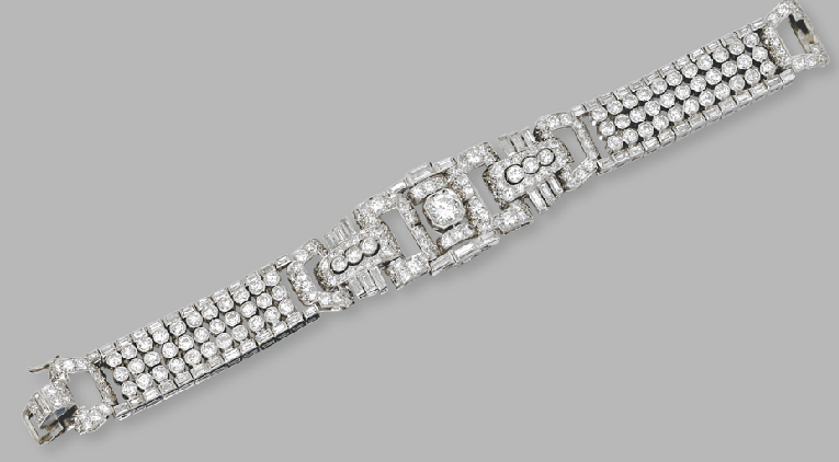 Marie Poutine's Jewels & Royals: Art Deco Diamond Bracelets