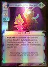 My Little Pony A Changeling Can Change Defenders of Equestria CCG Card