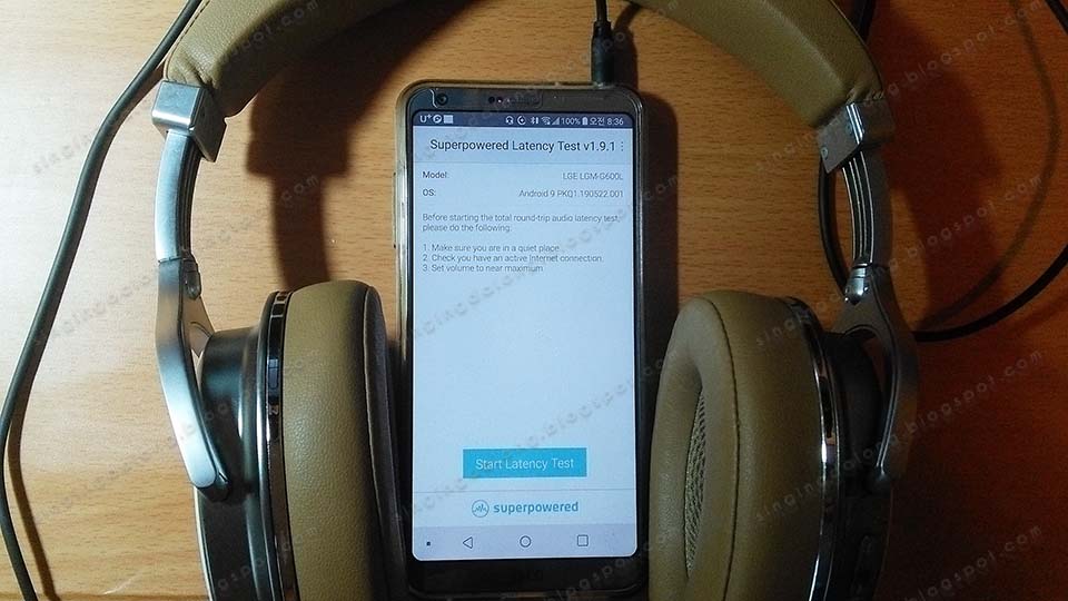 블루투스 헤드폰 지연시간 테스트 Superpowered Latency Test 스포 없는 소신 리뷰