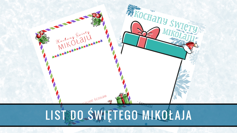 List Do Sw Mikolaja Diy Szablon Do Pobrania Po Drugiej Stronie Brzucha