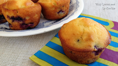 Muffins de Arándanos (Blueberry Muffins)
