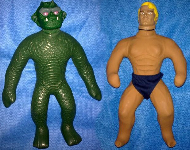 el hombre elastico juguete