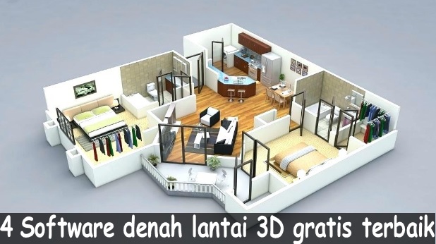 4 Software  Denah  Lantai 3D Gratis  Terbaik Untuk Windows 