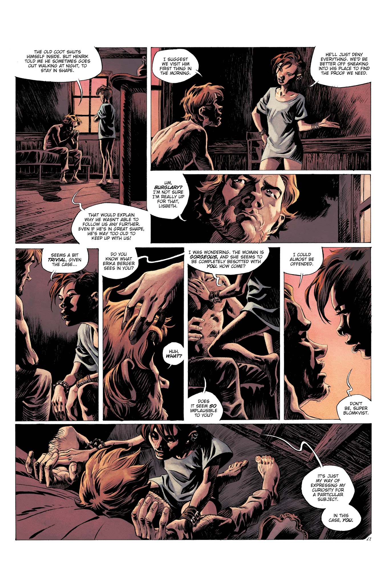 Read online Millennium: The Girl With the Dragon Tattoo comic -  Issue #2 - 30