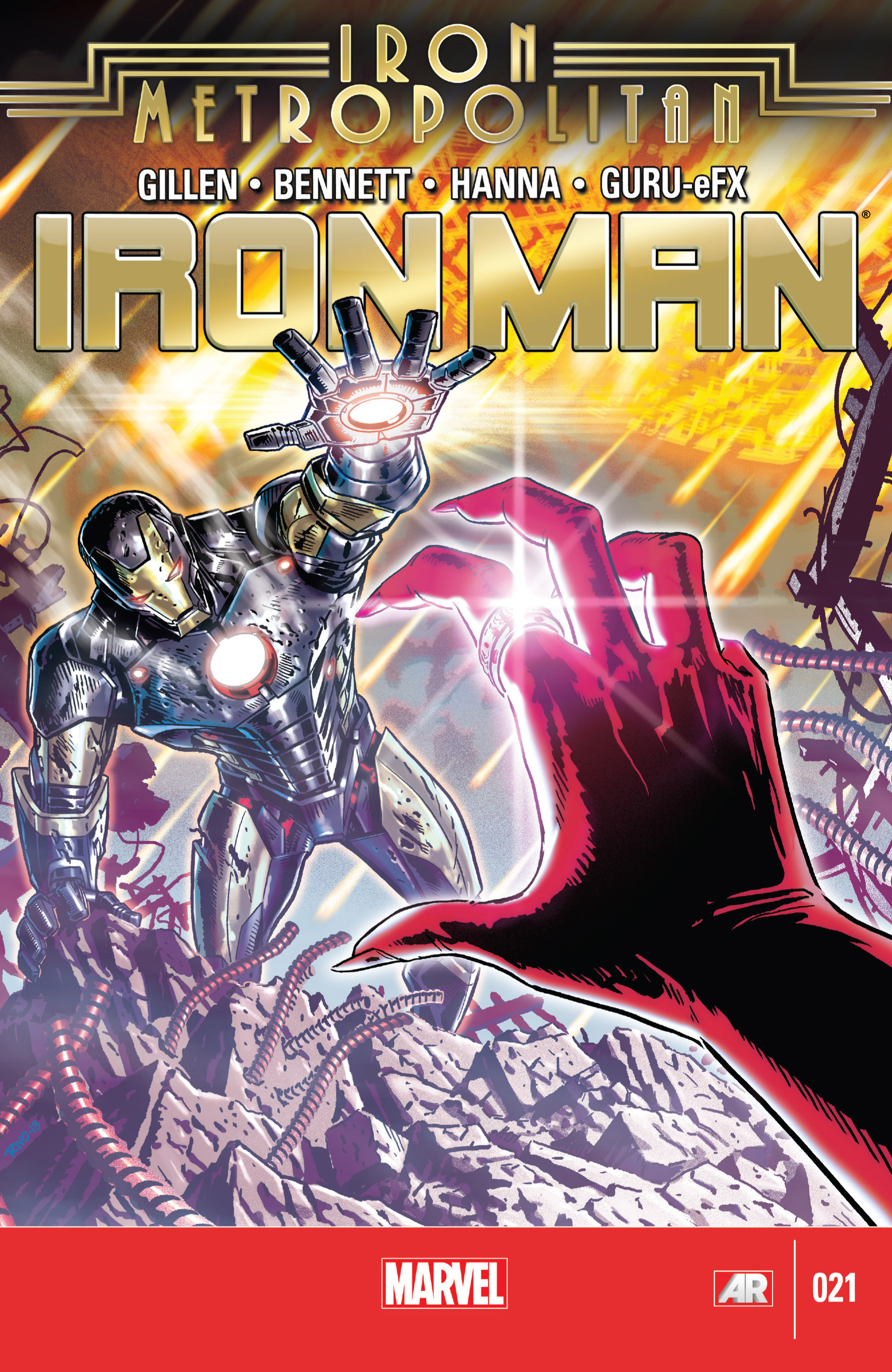 Read online Iron Man (2013) comic -  Issue #21 - 1