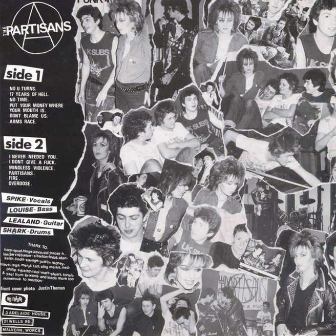 hardcore punk The Partisans The Partisans LP (1983)