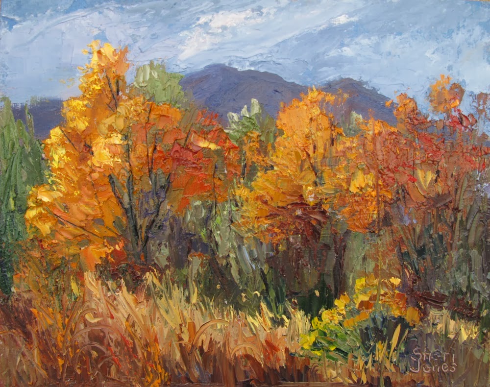 Artists Of Texas Contemporary Paintings and Art: Santa Fe Color