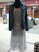 Jean Jacket+Long Skirt = A Must Have