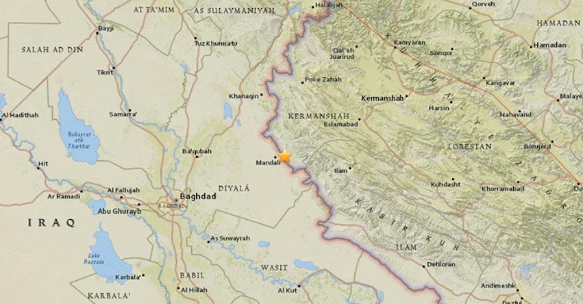 TEMBLOR EN IRÁN: Fuerte sismo de magnitud 4.9 (Hoy Viernes 19 Enero 2018) Terremoto EPICENTRO Ilam - Bagdad - USGS TEMBLOR EN IRÁN: Fuerte sismo de magnitud 4.9 (Hoy Viernes 19 Enero 2018) Terremoto EPICENTRO Ilam - Bagdad - USGS