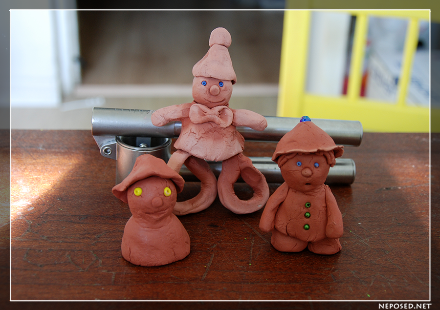 Глинянные гномики