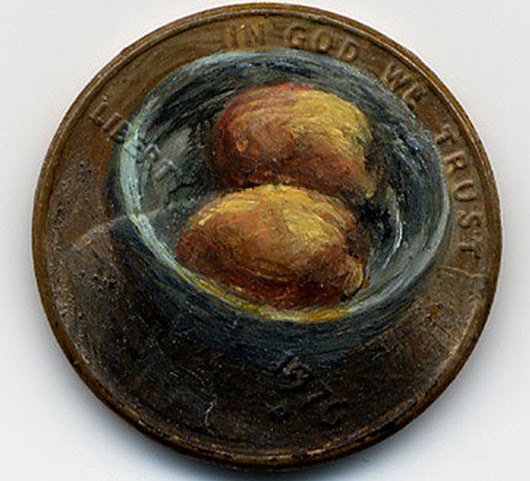 hand-painted pennies by jacqueline lou skaggs 