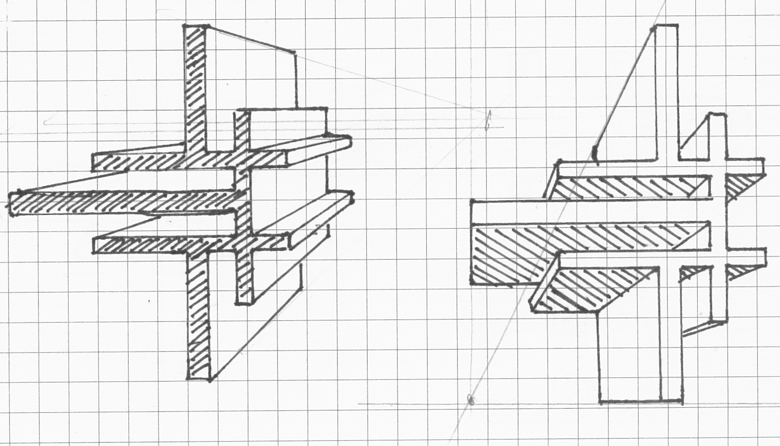 U3254938 Arch1101 2011 One Point And Two Point Perspective Drawings u3254938-arch1101-2011-one-point-and-two-point-perspective-drawings