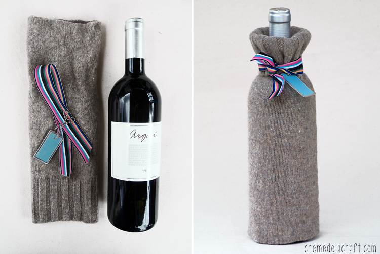 DIY: Wine Bottle Wrap (3 Ways)