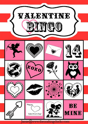 Free and Printable Valentine's Day Bingo Cards For Kids 4