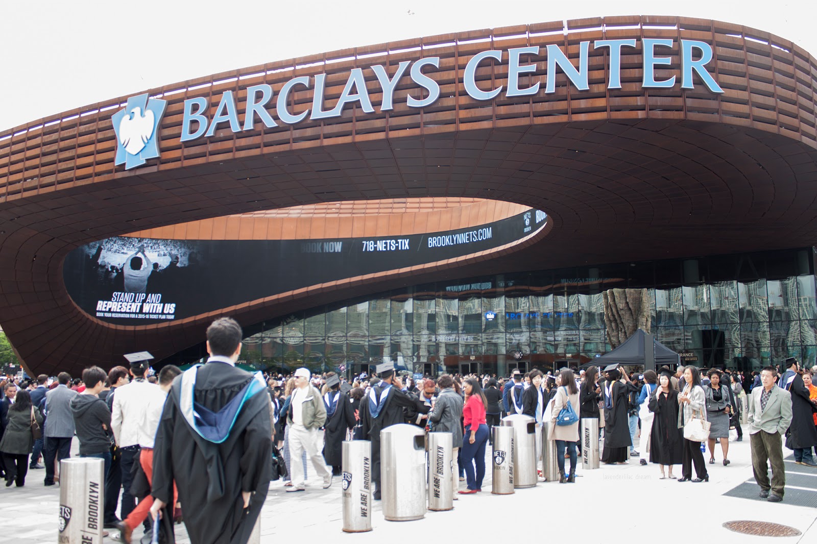 Baruch College, Barclays Center, Barclays Center outside, 2015 Commencement, undergraduate, graduation, New York