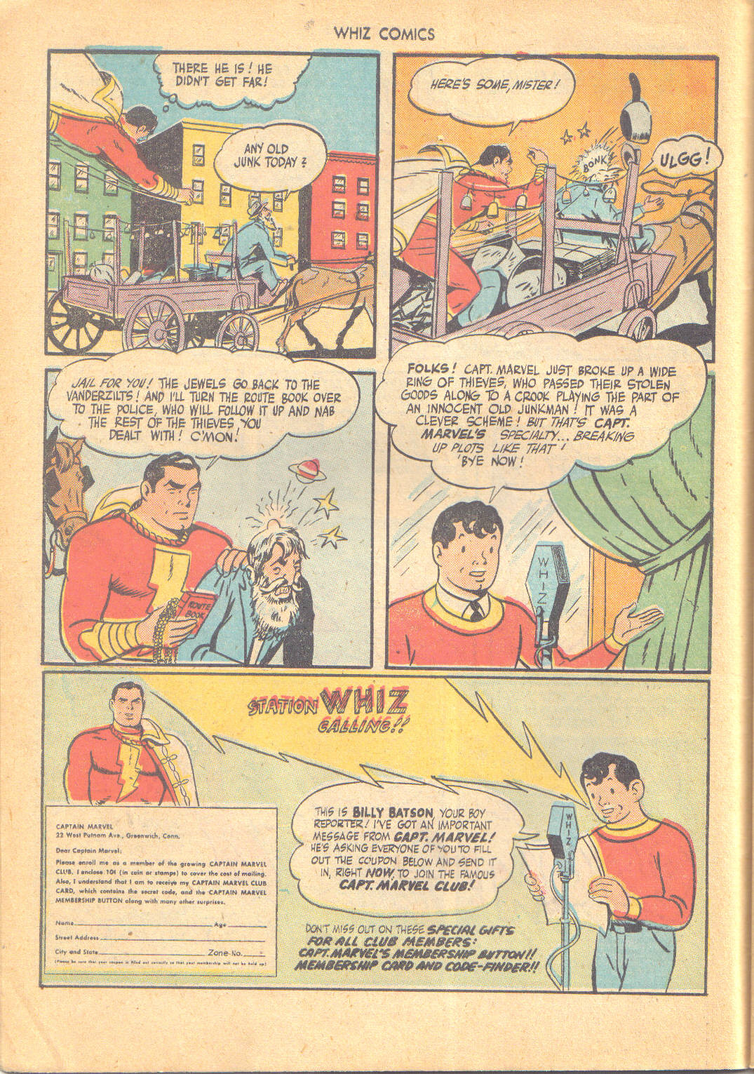 Read online WHIZ Comics comic -  Issue #80 - 13