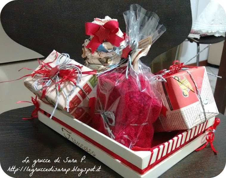Le grucce di Sara P. Confezione regalo natalizia con albero di carta jpg (759x599)