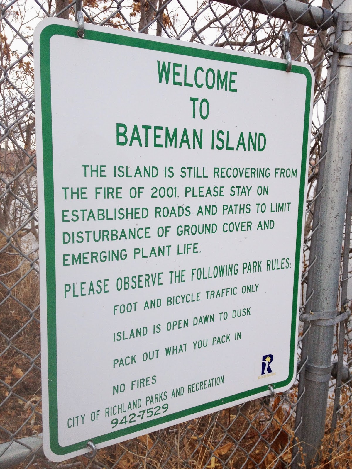 Blaze the TriCities Bateman Island