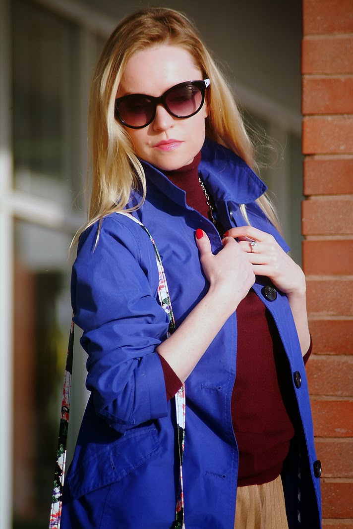 annrobie.blogspot.com: A Blue Raincoat In A Sunny Day