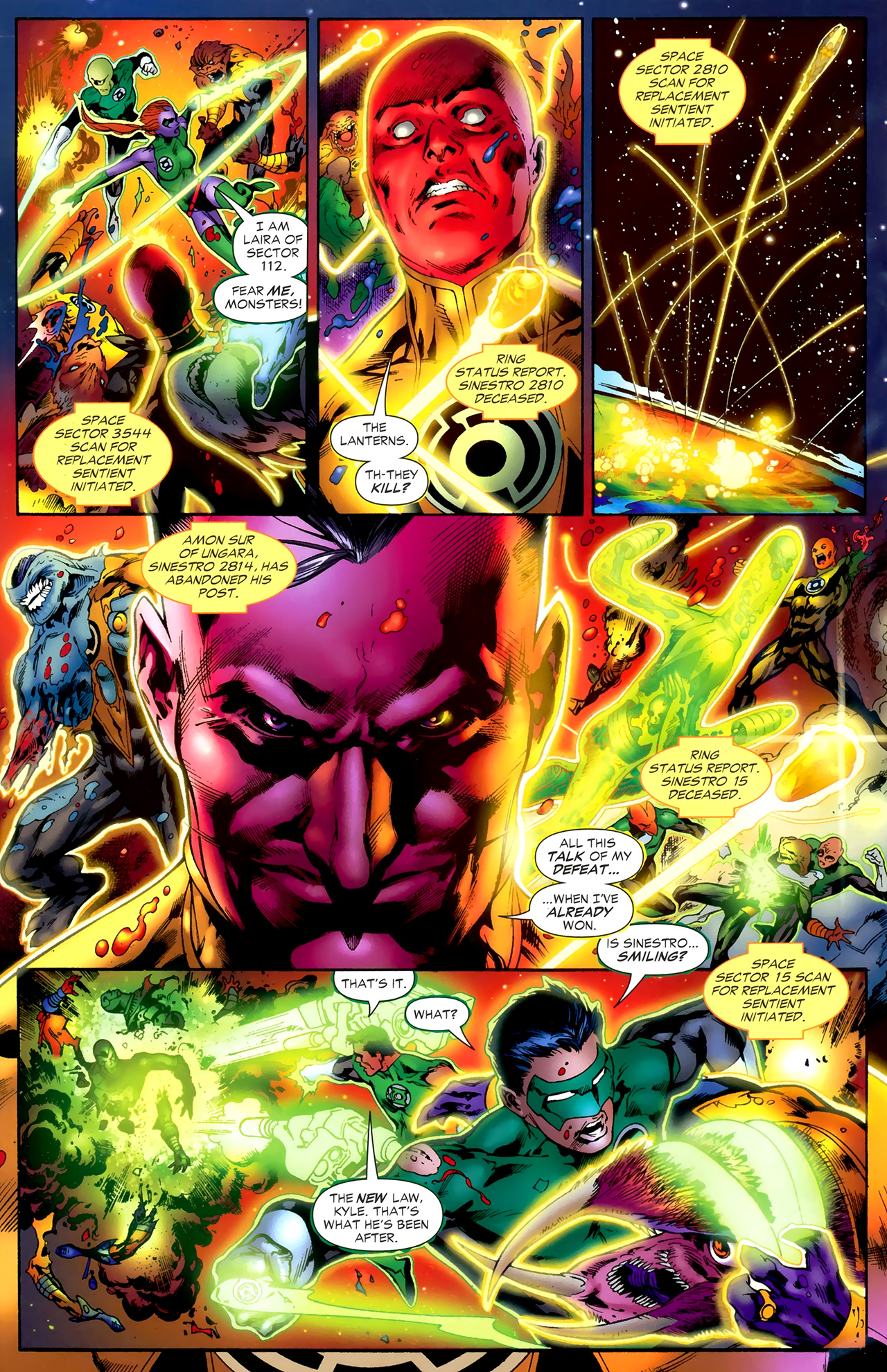 Read online Green Lantern (2005) comic -  Issue #25 - 19