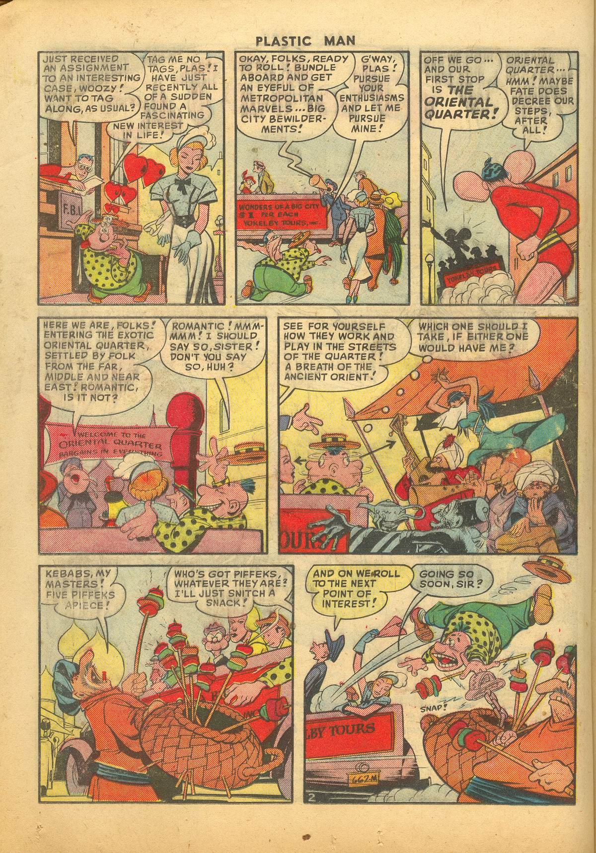 Read online Plastic Man (1943) comic -  Issue #20 - 24