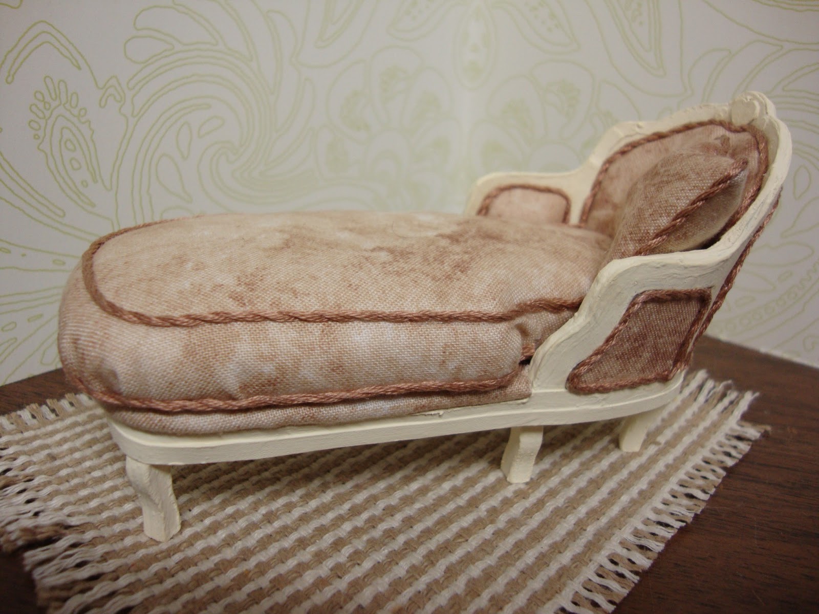A Romantic Country Home: Mini Chaise Lounge Chair...