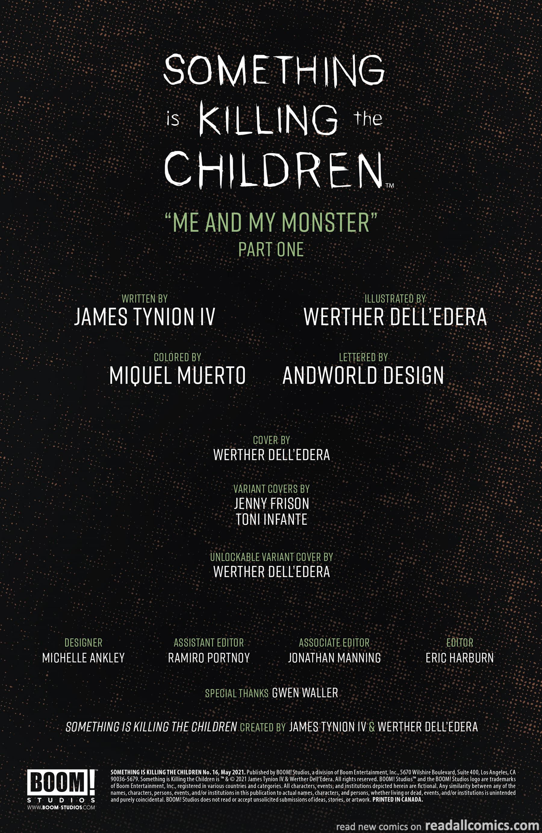 Something is Killing the Children chapter 16 page 20