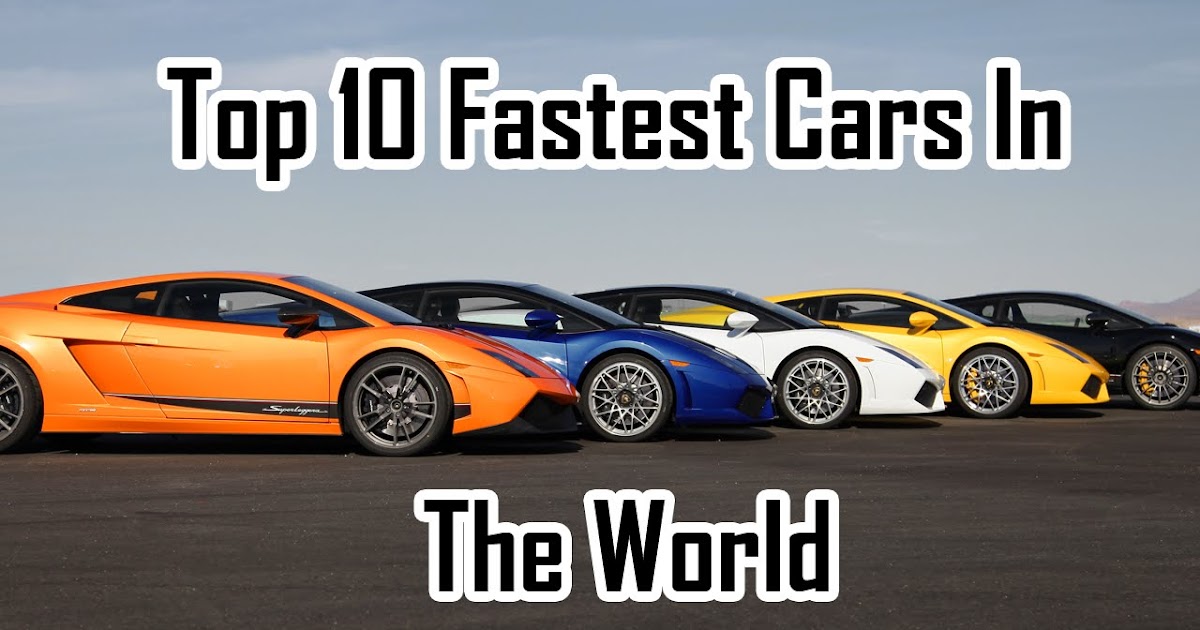 Top 10 Fastest Cars In The World 2016 17 F7view
