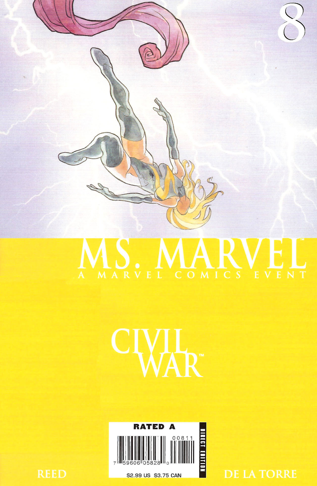 Read online Ms. Marvel (2006) comic -  Issue #8 - 1