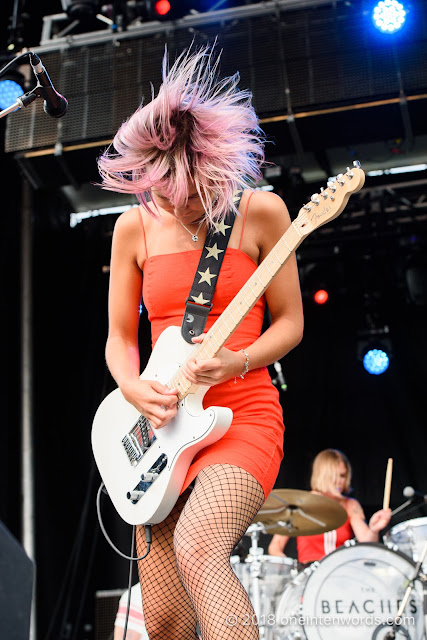 The Beaches at Riverfest Elora 2018 at Bissell Park on August 18, 2018 Photo by John Ordean at One In Ten Words oneintenwords.com toronto indie alternative live music blog concert photography pictures photos