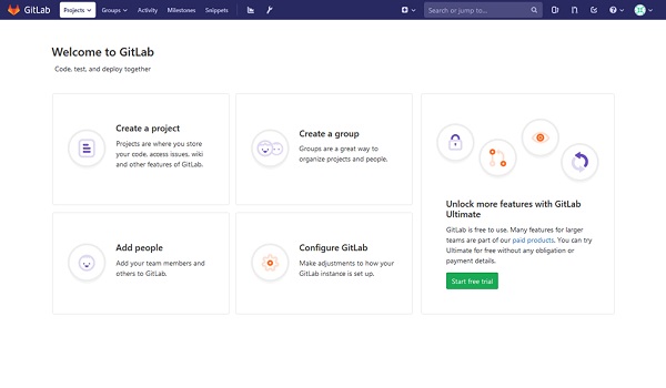 GitLab-Projects-Dashboard