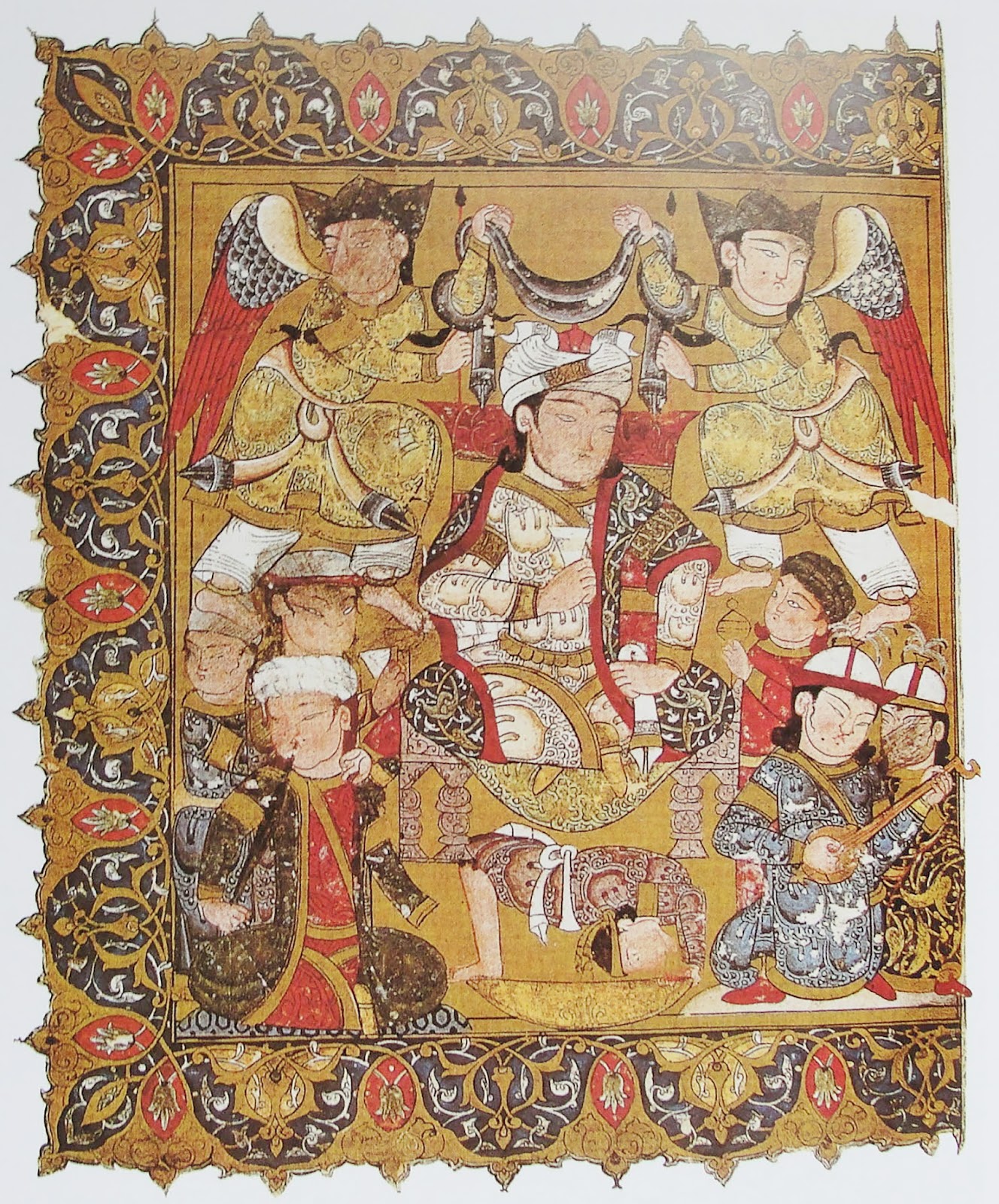 سماء يحي Samaayhia المنمنمة على طريق الحرير بين الواسطي و بهزاد مقال سماء يحيى مجلة الهلال عدد ديسمبر2016