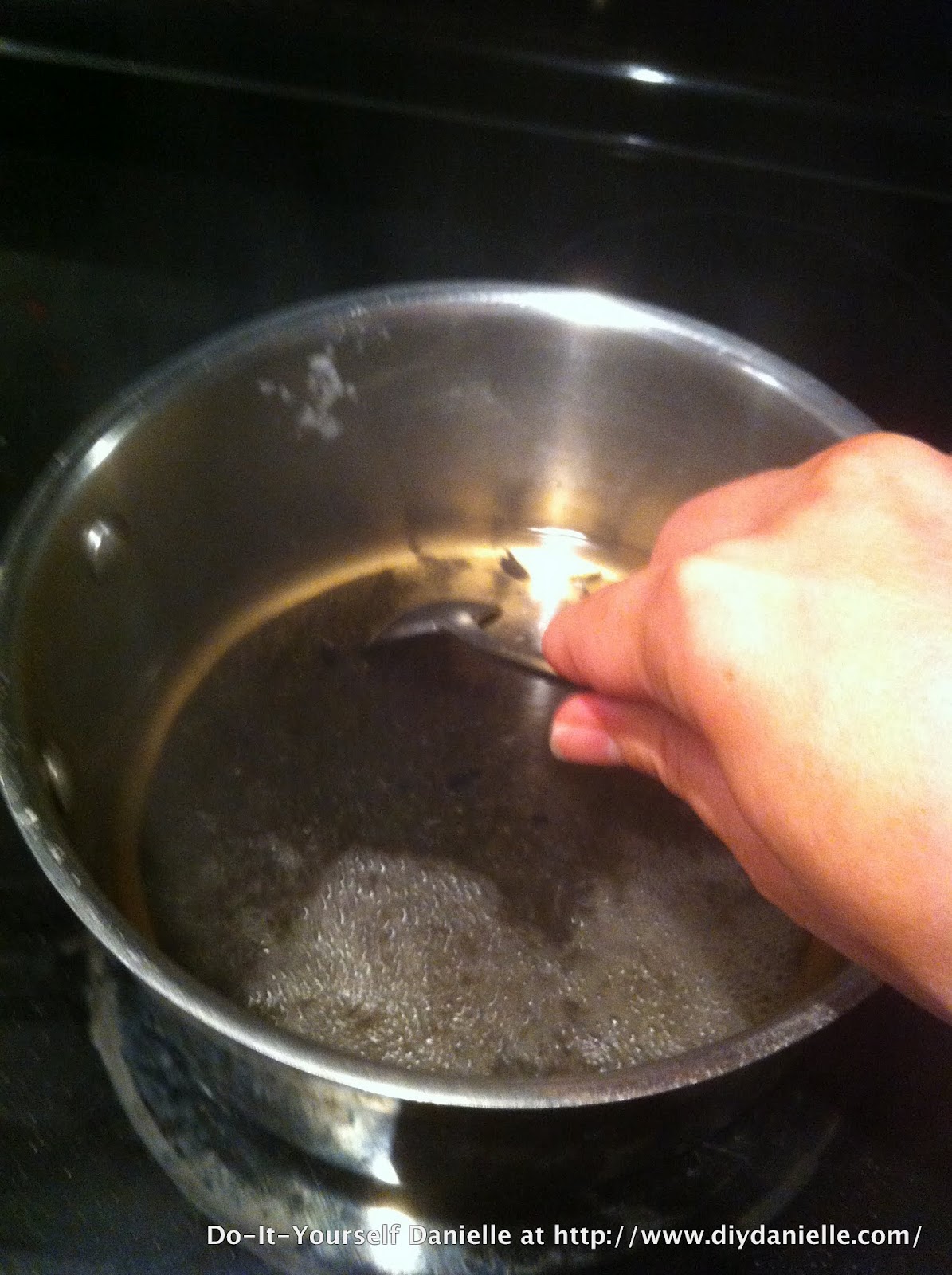 How to clean burnt chocolate out of a pot DIY Danielle®