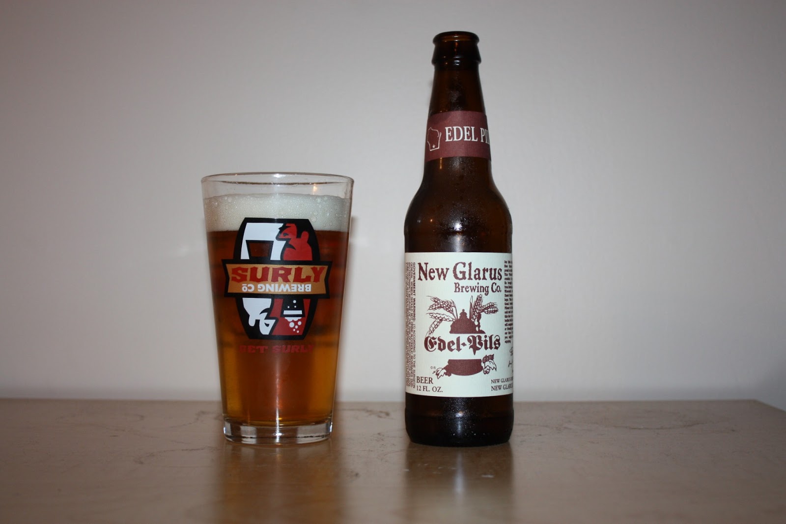 Nick's Beer Blog New Glarus EdelPils Review