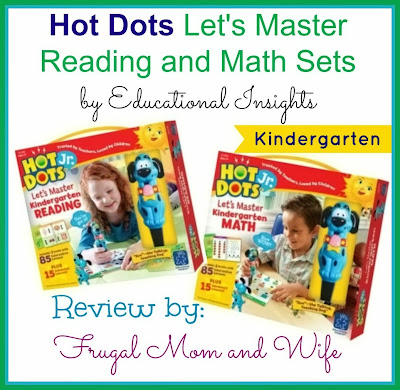 Hot Dots Jr Let's Master Kindergarten Reading Educational Insights