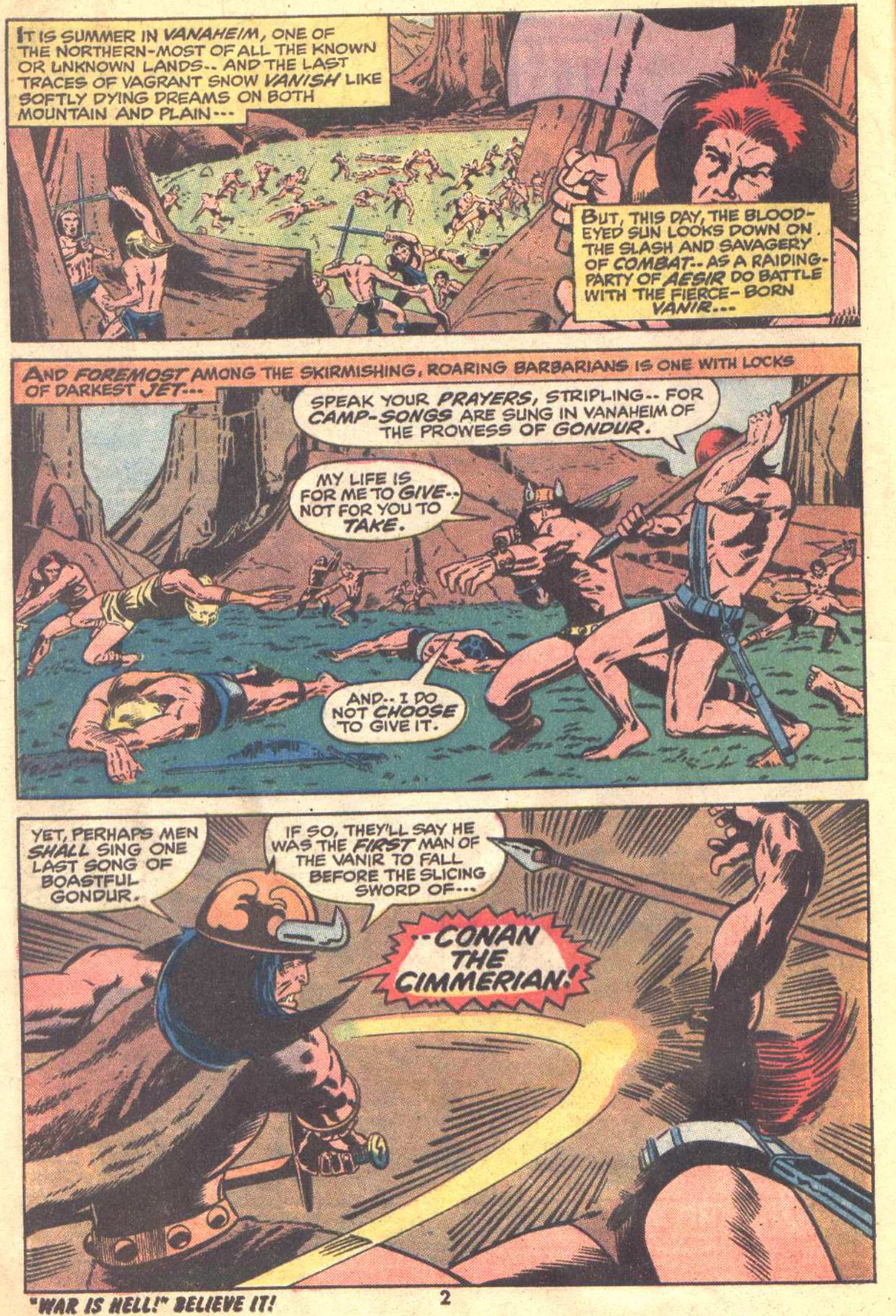 Conan the Barbarian (1970) Issue #22 #34 - English 3