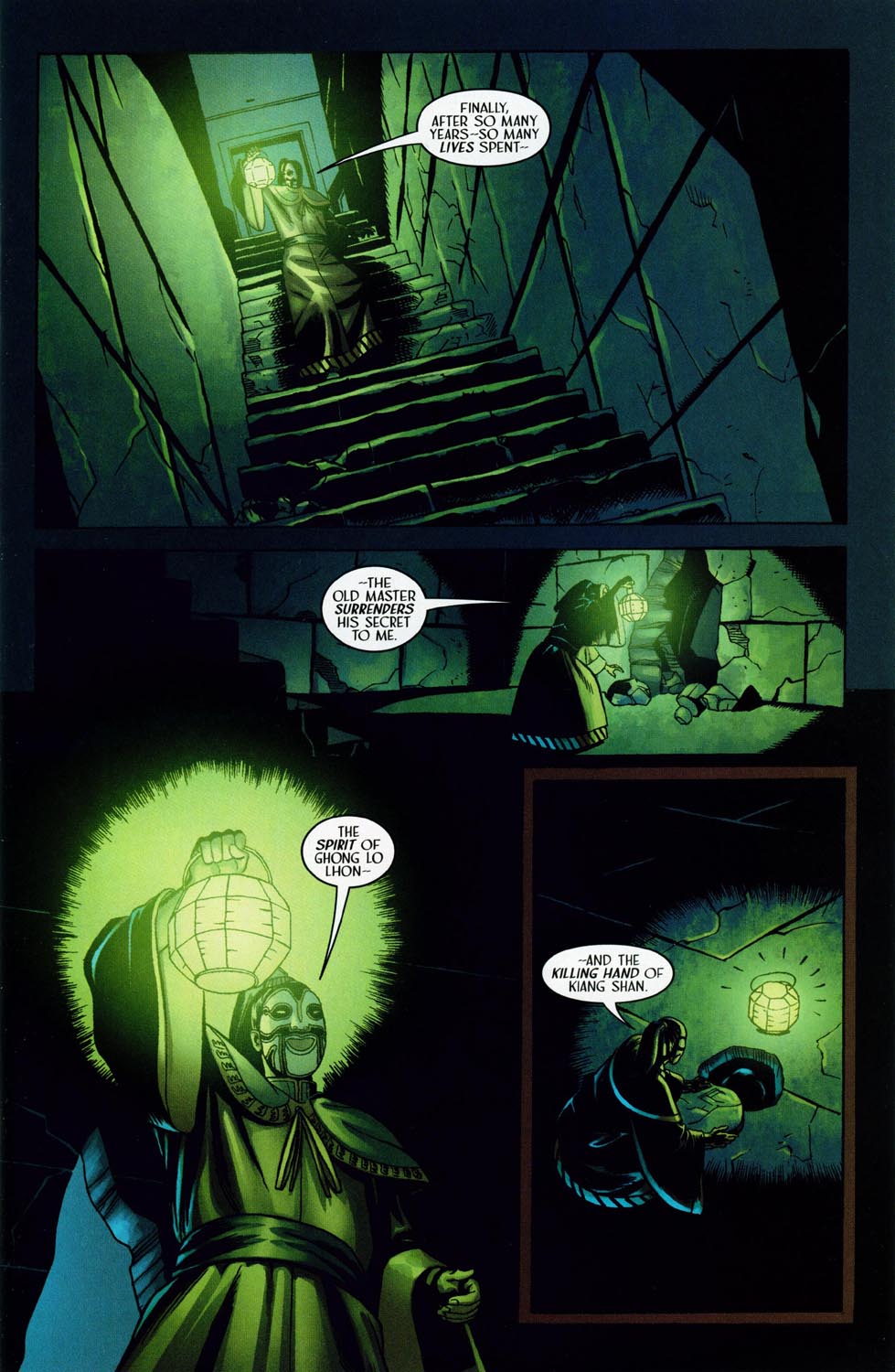 Read online Silken Ghost comic -  Issue #5 - 3