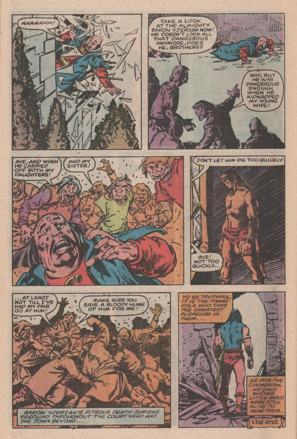 Read online Conan the Barbarian (1970) comic -  Issue #155 - 23