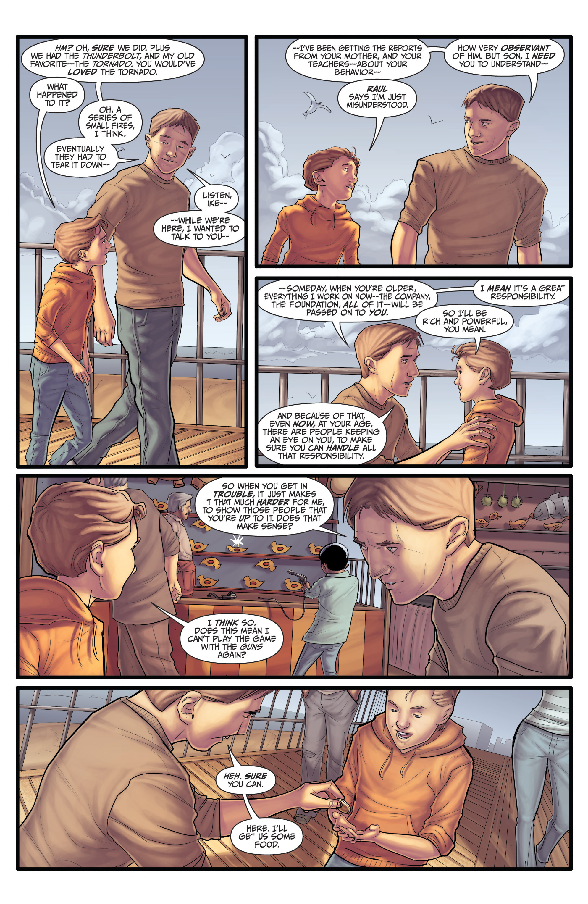 Read online Morning Glories comic -  Issue # _TPB 4 - 155