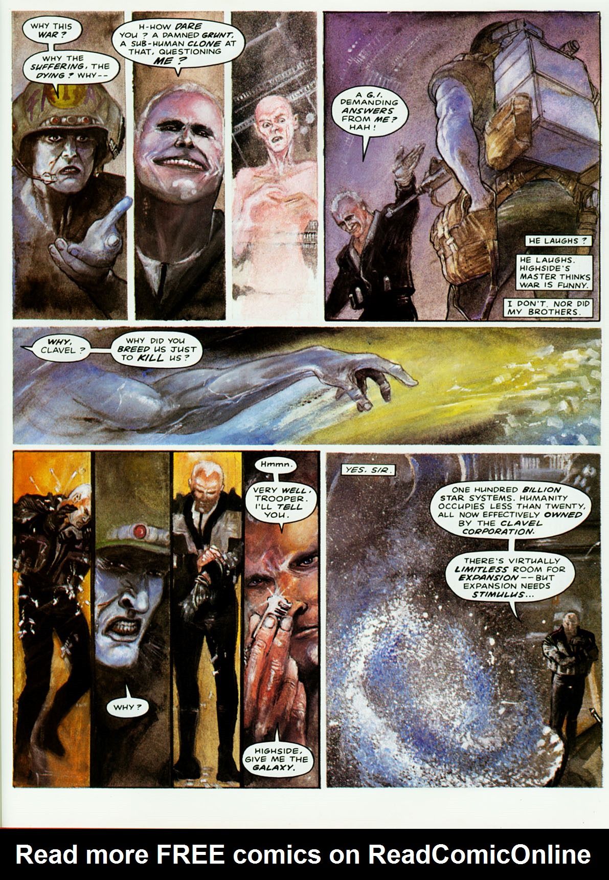 Read online Rogue Trooper: The War Machine comic -  Issue # TPB - 62