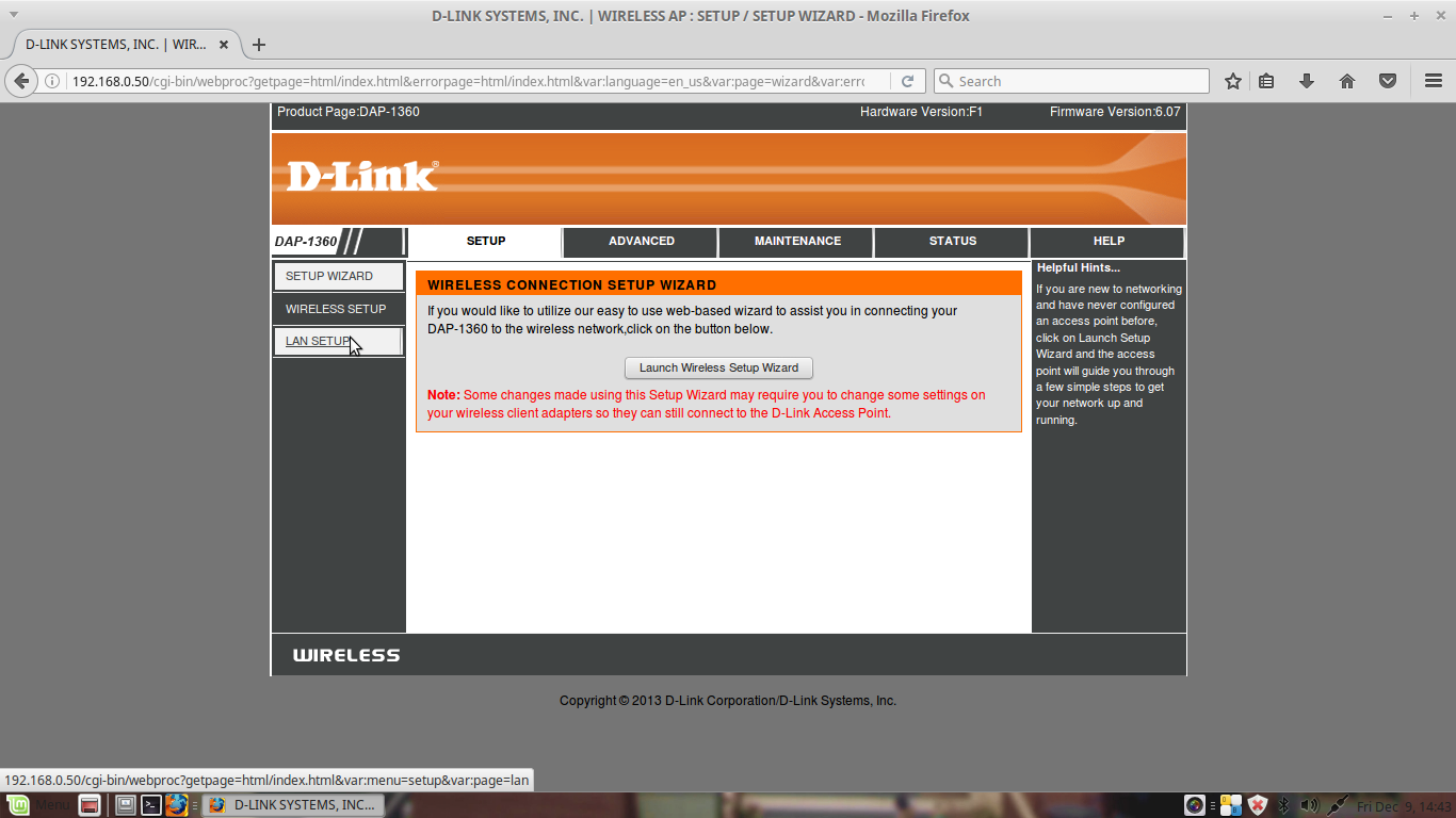Cara Setting Access Point DlinkDap_1360 Untuk memancarkan Sinyal