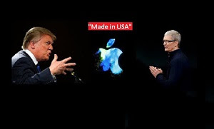 Trump also promises that he would create the tax incentives for Apple “Made in USA” for low costing because building iPhones in U.S. would double the production costs as compare to China.