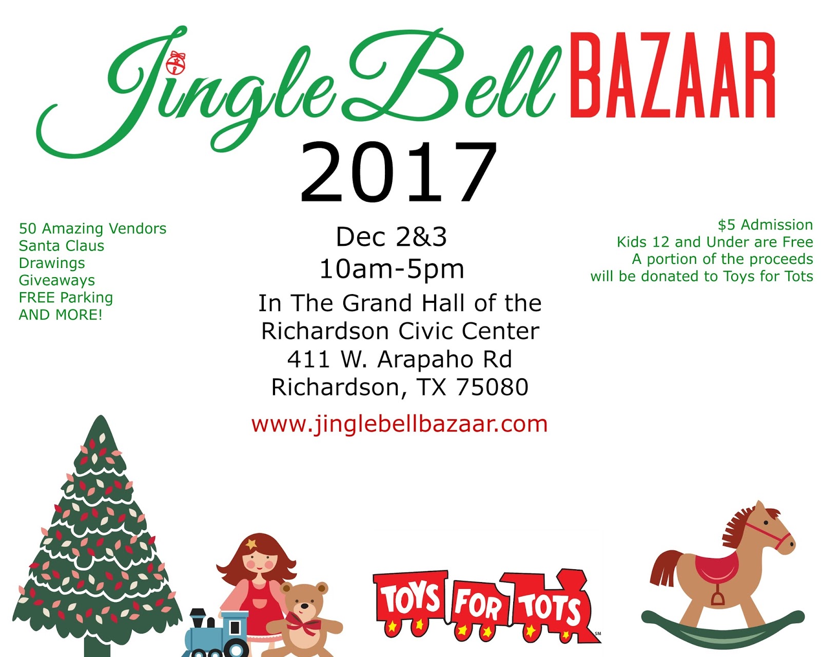 dfwcraftshows jingle bell bazaar jingle bell shop flyer